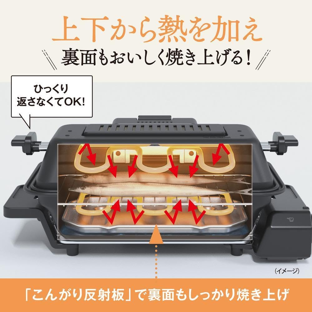 Amazon | 象印マホービン マルチロースター グリル料理 サンマ3